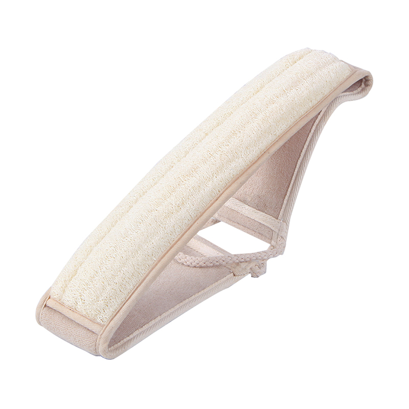 Ryggskrubbhandduk för vuxna, män och kvinnor, lång badhandduk, exfolierande handduk, tar bort smuts, död hud och olja, loufah ryggskrubbremsa